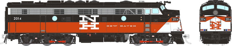 PREORDER Rapido 014119 HO EMD FL9 Rebuilt/Modernized Version - Standard DC -- Connecticut DOT