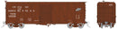 Rapido 142005 USRA Single-Sheathed Boxcar: C&NW- Equipped with KC brakes (AB brakes in the box) Equipped with wood doors 6-pack includes the following numbers, all individually packaged: #143706 #143712 #143780 #143792 #144124 #144538, HO