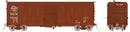 Rapido142006 USRA Single-Sheathed Boxcar:MILW (CMStP&P)-Equipped with KC brakes (AB brakes in the box) Equipped with wood doors 6-pack includes the following numbers, all individually packaged: #700004 #700107 #700217 #702680 #700413 #703425, HO