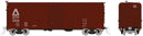 Rapido 142014A USRA Single-Sheathed Boxcar: RF&P - Equipped with AB brakes (KC brakes in the box) Equipped with wood doors Single Car - random car
