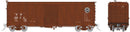 Rapido142015 USRA Single-Sheathed Boxcar: SP - Equipped with KC brakes (AB brakes in the box) Equipped with wood doors 6-pack includes the following numbers, all individually packaged: #26373 #26383 #26389 #26397 #26405 #26452, HO