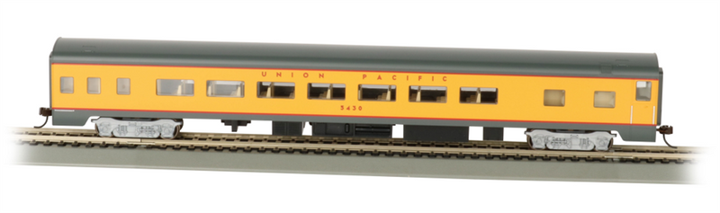 Bachmann 14204 Union Pacific Smooth-Side Coach w/ Lighted Interior, HO