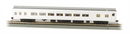 Bachmann 14208 Unlettered, Aluminum Smooth-Side Coach w/ Lighted Interior, HO