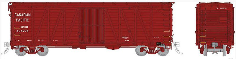 Rapido 142105 USRA CPR "Clone" Boxcar: Canadian Pacific - Service: 3-Pack Car Numbers: