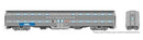 Rapido 145006 HO Budd Gallery Bi-Level Commuter Coach - Ready to Run -- Metra Unnumbered (Burlington Lettering)