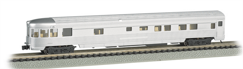 Bachmann 14554 85'STREAMLINE Observation Undecorated, N Scale