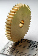 Northwest Short Line 14740-6 Reverse Worm Gear - Brass 3.0mm Bore (.118") -- 40 Teeth, 0.583 Outside Diameter, All Scales