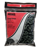 Woodland Scenics 148 Bushes Forest Green Bag