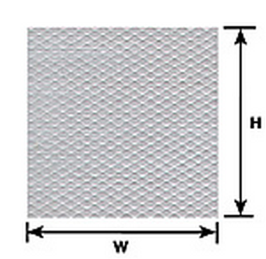 Plastruct 91681 PS-148 2pk TREAD PLATE, HO