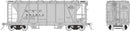PREORDER Rapido 149001 HO Enterprise 2-Bay Covered Hopper 6-Pack - Ready to Run -- New York Central Set