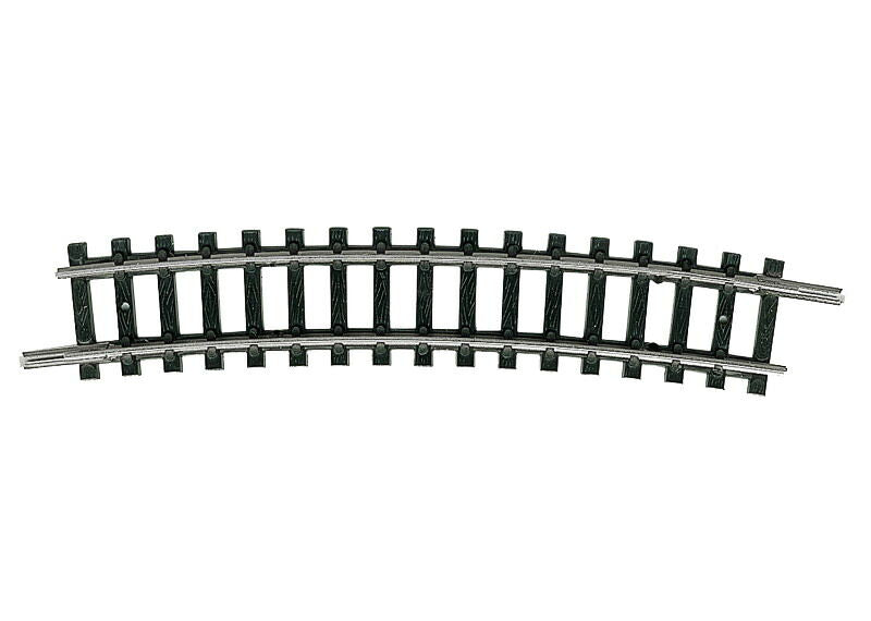 Trix TXX14917 Curved Track, R 3 (329,0 mm / 12,95")- 15Ãƒâ€šÃ‚Â°, N Scale