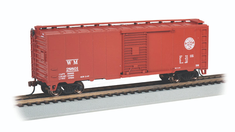 Bachmann 15015 40' STEAM ERA BOXCAR - WESTERN MARYLAND