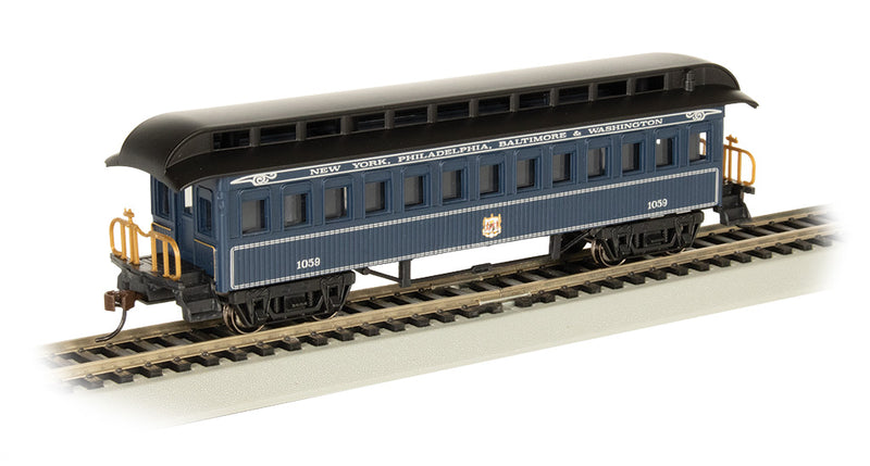 Bachmann 15105 Coach (1860-80 era) - B&O - Royal Blue (HO) - HO Scale