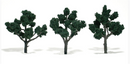 Woodland Scenics 1511 Dark Green - 3/Pkg 4'-5' 3pk
