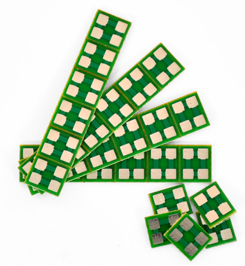 Train Control Systems 1518 4-Point Junction Board 25pk