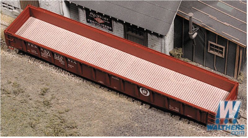 American Model Builders 152-397 Laserkit(R) Plywood Deck for Tanget ACF 70-Ton Gondola -- Generic Bolt Hole Pattern, HO