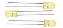 Miniatronics MNT1215303 5mm Blinker/Flasher LEDs [3 pcs, Yellow], All Scales