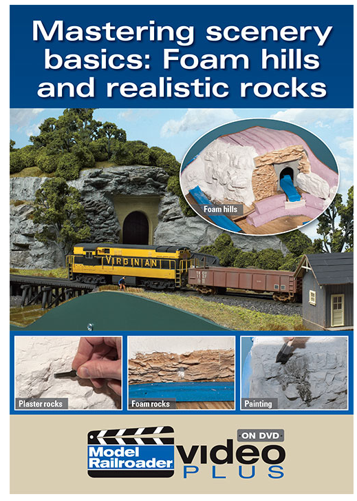 Kalmbach Publishing Company 15301 Mastering scenery basics: Foam hills and realistic rocks