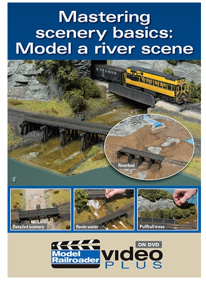 Model Railroader Video Plus 15302 Mastering scenery basics: Model a river scene
