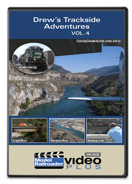 Model Railroader Video Plus 15330 Drew's Trackside Adventures DVD Vol. 4