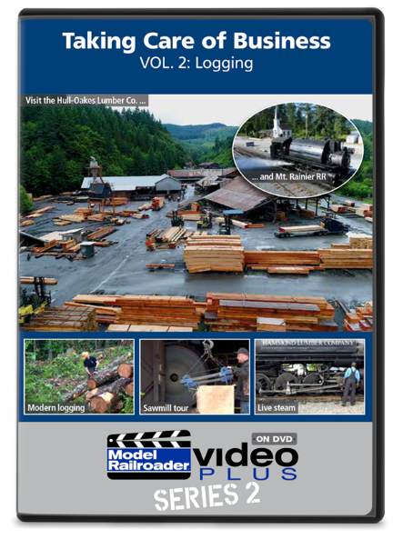 Model Railroader Video Plus 15338 Taking Care of Business Vol. 2: Logging DVD