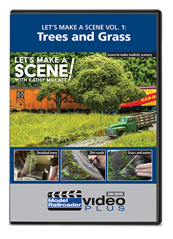 Kalmbach Publishing Company 15352 Let's Make a Scene Vol. 1: Trees and Grass DVD