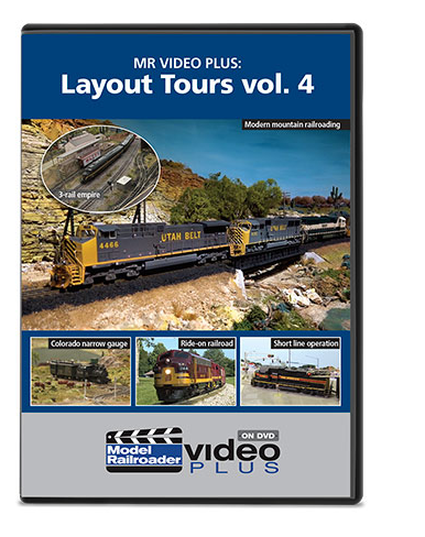 Kalmbach Publishing Company 15353 MR Video Plus: Layout Tours Vol. 4 DVD