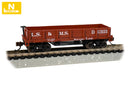 Bachmann 15455 OLD TIME GONDOLA - LAKE SHORE & MICHIGAN SOUTHERN, N Scale