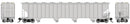 Rapido 157099 Procor 5820 Covered Hopper: Undecorated/Unlettered Grey: Cars are delivered assembled, and painted entirely in grey., HO