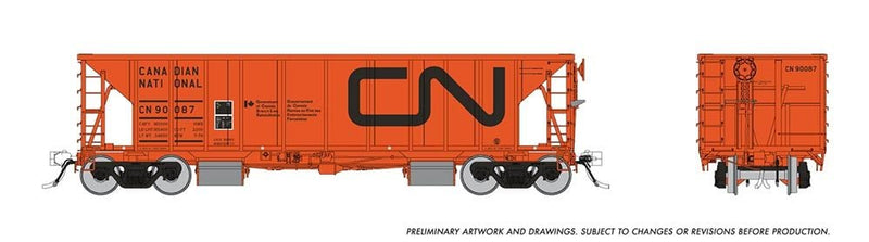 Rapido 158002A HO NSC Ballast Car: CN - Branchline: Single Car