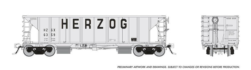 Rapido 158009A HO NSC Ballast Car: Herzog - Early: Single Car