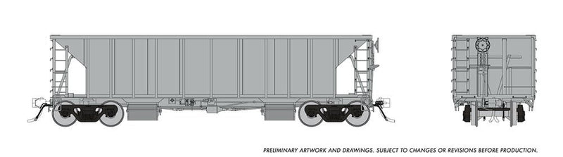 Rapido 158097 HO NSC Ballast Car: Silver, Unlettered - Single Car