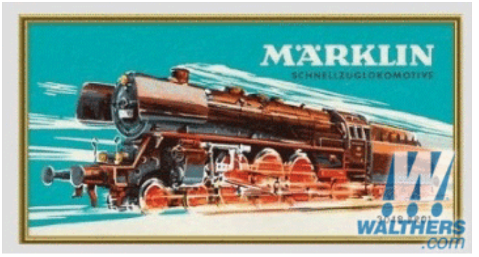 Marklin, Inc 441-15965 Marklin Class 01 Steam Locomotive Paint-by-Numbers Set
