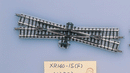 TomyTec Co LTD 1322 15 Degree Crossing XR140-15 - Fine Track -- Right Hand 5-1/2" 140mm Straight Length, N Scale