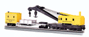 Bachmann 16114 Pennsylvania, 250-Ton Steam Crane & Boom Tender, HO