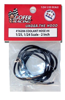 Gofer Racing 16206 Coolant Hose , 1:24 & 1:25 Scales