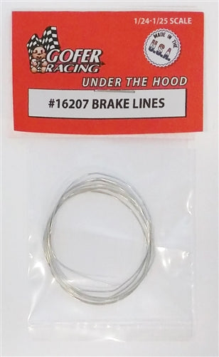 Gofer Racing 16207 Brake Lines , 1:24 & 1:25 Scales