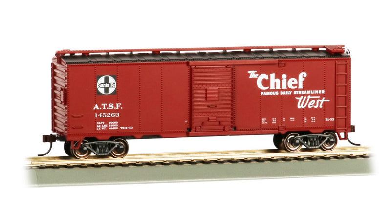 Bachmann 16507 SANTA FE MAP BOXCAR - CHIEF