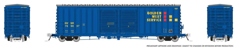 Rapido 170006A HO PCF B70 Boxcar: Golden West Galveston: Single Car