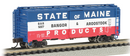 Bachmann 17056 Bangor & Aroostook (Red, White & Blue) - AAR 40' Steel Box Car, N Scale