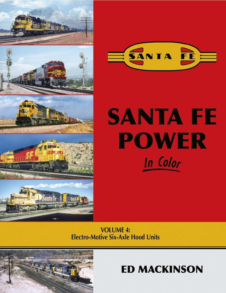Morning Sun Books 1716 Santa Fe Power In Color Volume 4: Electro-Motive Six-Axle Hood Units
January 5, 2021 Release
