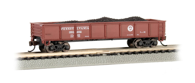 Bachmann 17253 PRR ##390252 - 40' Gondola (N scale) - N Scale