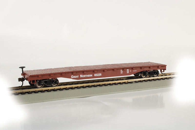 Bachmann 17305 GREAT NORTHERN - 52' FLAT CAR (HO SCALE), HO Scale