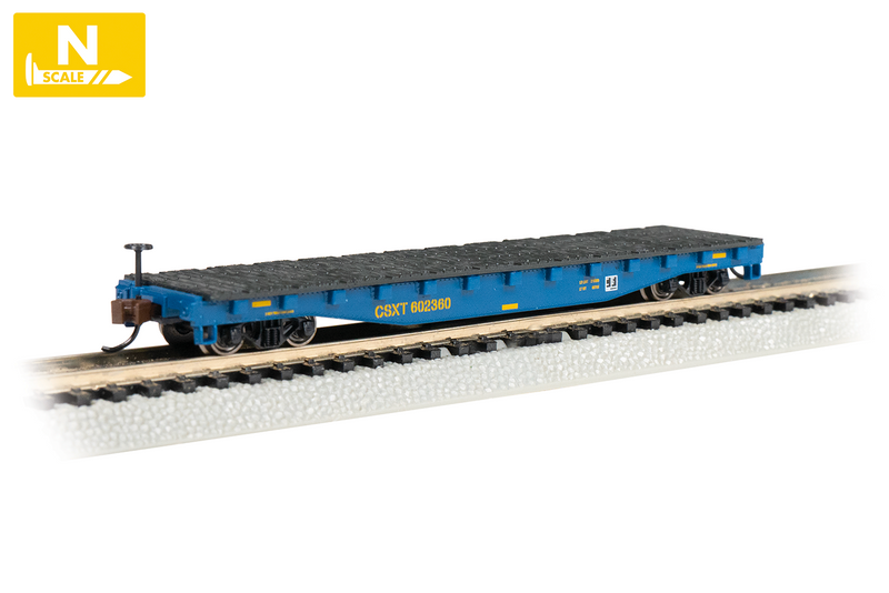 Bachmann 17352 52' FLAT CAR CSX