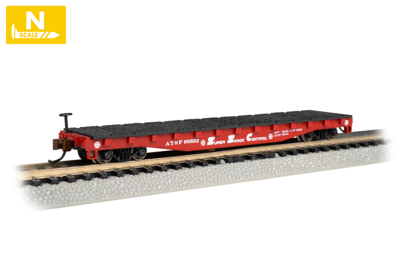 Bachmann 17351 52' FLAT CAR ATSF