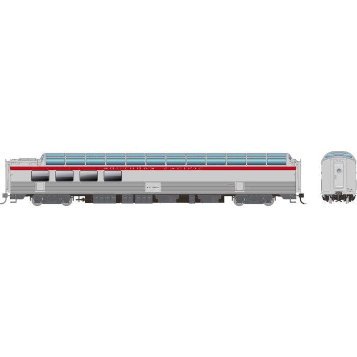 PREORDER Rapido 175006 HO SP Dome-Lounge w/Fluted Sides: SP - General Service: