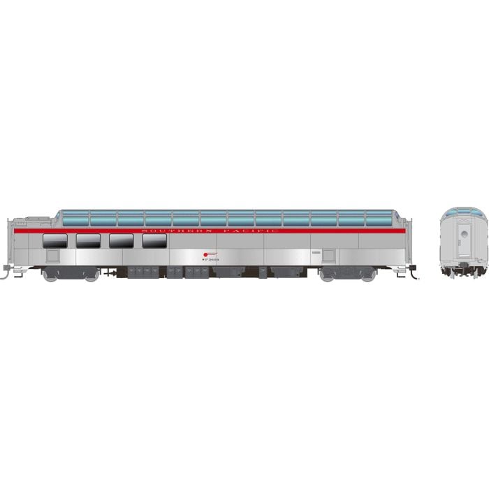 PREORDER Rapido 175008 HO SP Dome-Lounge w/Flat Sides: SP - General Service: