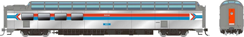 PREORDER Rapido 175012 HO SP Dome-Lounge w/Flat Sides: Amtrak - Phase 1: