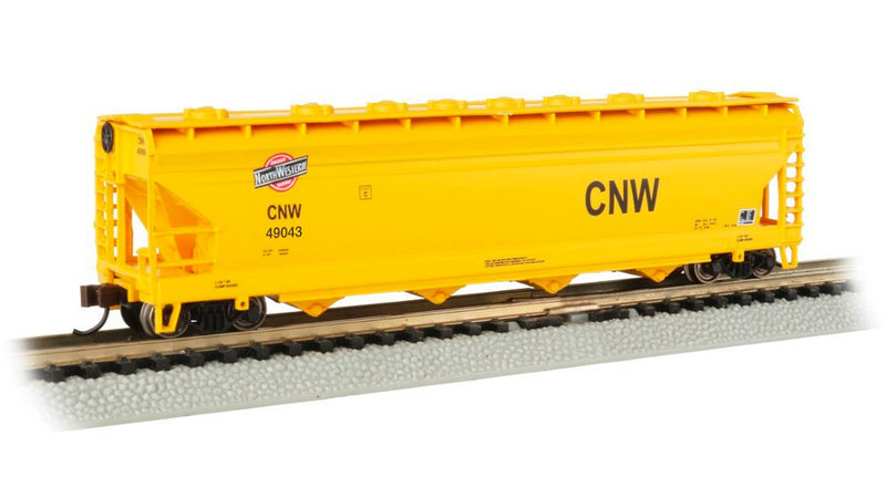 Bachmann 17567 ACF 56' CENTER-FLOW HOPPER - CHICAGO & NORTH WESTERN