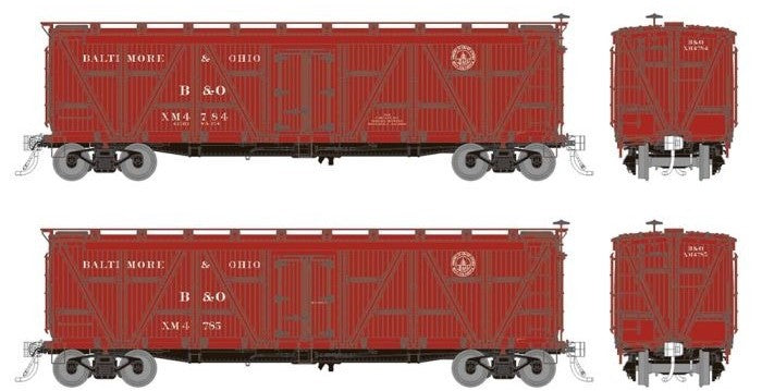 Rapido 177206 HO FGE R7 Reefer: B&O: 2-Pack